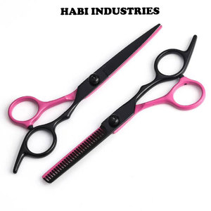 2026 Professional German Stainless Steel Sharp <b>Blade</b> Right-Handed <b>Barber</b> Hair Cutting Scissors Set Beauty Instruments Tools - Product Image 5