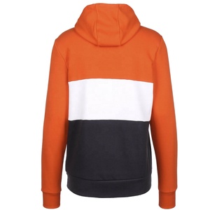 Sudadera con capucha unisex personalizada, elegante, de poliéster/algodón, con bloques de color liso, para hombre. - Product Image 2
