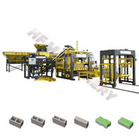 Machine automatique de fabrication de briques en ciment H1000 avec contrôle PLC et vibration hydraulique