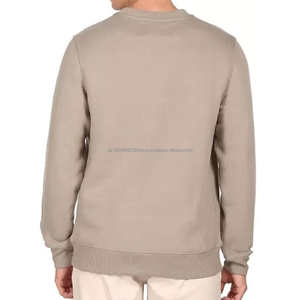 Haute qualité nouveau Design personnalisé imprimé sweat hommes mode unie col rond grande taille solide sweats à capuche DDP expédition - Product Image 6