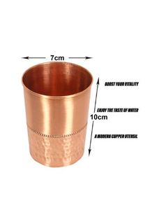 Verres en cuivre - Lot de 3 verres à eau ou à jus de 200 ml - Product Image 6
