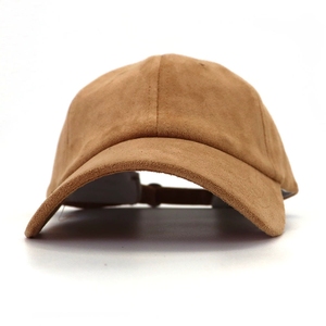 Ready Ship Drop Shipping 100% Polyester Suede Common Baseball <b>Hats</b> Men Sporty Style 6 Panel Baseball <b>Caps</b> Women Dad <b>Hat</b> Metal - Product Image 1