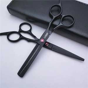 Juego de Tijeras Profesionales de Titanio Violeta, Tijeras de Corte Ligeras de Una Sola Cara, Extra Afiladas, para Peluquería - Product Image 2