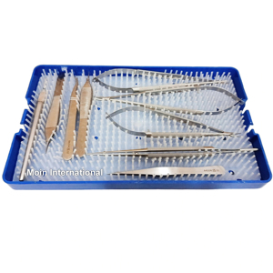 Conjunto Completo de Instrumentos para Cirugía Cardiovascular de 9 Piezas, Kit Quirúrgico Cardíaco Profesional para Procedimientos Cardíacos y Vasculares - Product Image 1