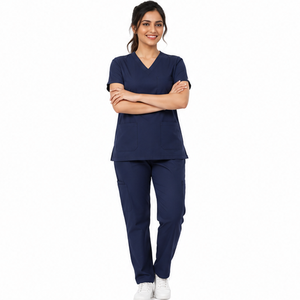 Tenue Médicale Personnalisée Unisexe – Blouse et Pantalon d'Infirmière/Médecin pour Hôpital et Clinique – Vêtements de Travail pour Soignants – Fournisseur en Gros - Product Image 4