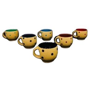 Juego de Tazas de Té de Cerámica Clásicas ColorDot - Product Image 1