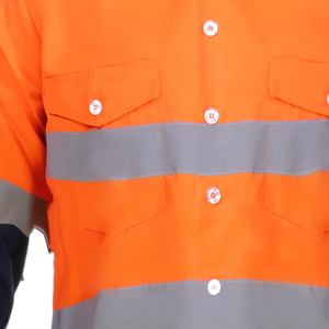 2026 Workwear Long Sleeve Construction Industrial Shirt Breathable And <b>Waterproof</b> And Excellent Safety <b>Work</b> - Product Image 6