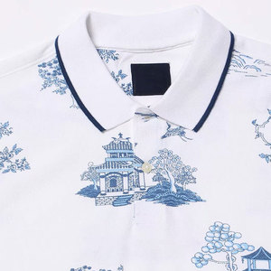 เสื้อโปโลผู้ชายคุณภาพสูงขายส่ง แฟชั่นเรียบง่าย สไตล์ลำลอง รับสกรีนโลโก้ เสื้อกอล์ฟเรียบง่ายสำหรับผู้ชาย - Product Image 5