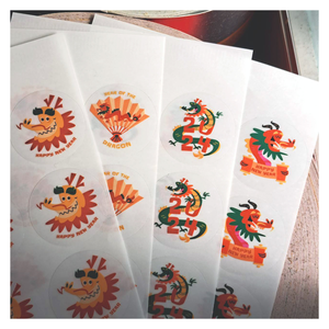 2024 Nuevo diseño lindo vinilo Kiss cut Sticker Set - Product Image 3