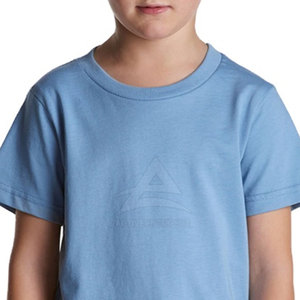 Camisetas infantiles de mezcla de algodón de primera calidad, suaves, transpirables, ligeras, para uso en verano, para uso casual. - Product Image 4