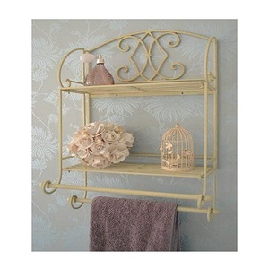 Estante de Pared de Acero Inoxidable de Diseño Moderno, Estante de Baño de Calidad Premium con Toallero, Tamaño Personalizado - Product Image 6