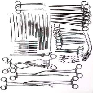 High Quality <b>Set</b> of 52 Pcs Orthopedic Surgical Instruments Vascular Surgery Medical Tools Ce Approved - Product Image 1