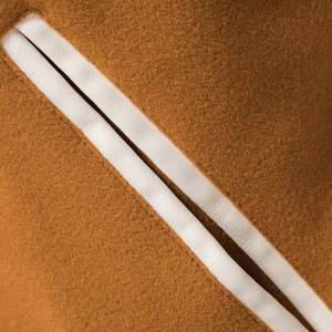 Blouson universitaire homme automne, col montant, logo frontal, imperméable, respirant, toile écologique, style urbain, bouton unique - Product Image 4