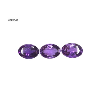 Lote de Gemas Sueltas de Amatista con Corte Ovalado 2026, Grado 3A, 10x14mm, Piedras Naturales Violeta para Joyería Hecha a Mano y Colecciones de Gemas - Product Image 1