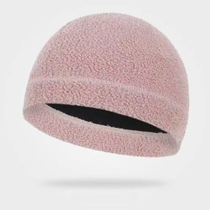 Manufacturer Custom Design Fleece Skull <b>Cap</b> Satin Lined Thermal Winter Running Beanie Cycling Skull <b>Caps</b> for Men <b>Women</b> - Product Image 4