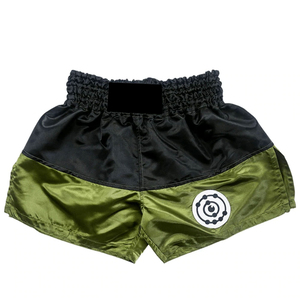 Shorts de boxe thaïlandaise unisexes pour adultes, vêtements de sport personnalisés, 100% polyester 220g, impression numérique, séchage rapide, respirant, logo pour enfants - Product Image 1