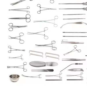 Instrumental Quirúrgico Básico de Acero Inoxidable, Juego Completo Manual para Cirugía General, Certificado ISO 9001 por Dentavex - Product Image 2