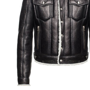 Chaqueta de Cuero con Forro Polar para Invierno 2026, Nueva Llegada, Logotipo Personalizado, Ropa Exterior Resistente y Duradera, Precio de Fábrica al por Mayor, Exportación - Product Image 4