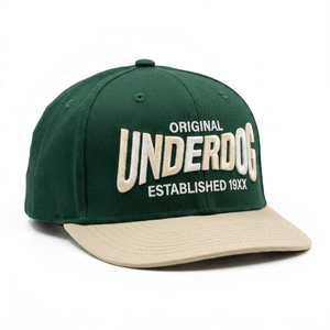 Gorra Snapback Original Underdog con Bordado 3D, Visera Verde Beige, Unisex, Estilo Urbano, Casual, para las Cuatro Estaciones - Product Image 6