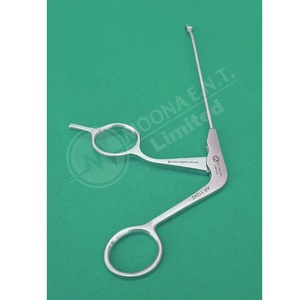 Pinces à punch artroscopiques 4 mm, à tige courbée à 30 degrés vers la droite, instruments chirurgicaux réutilisables avec poignée confortable - Product Image 3