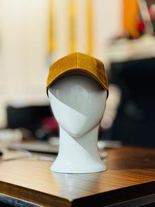 Gorra de béisbol unisex de pana, color sólido, 6 paneles, ajustada, para uso casual en primavera y otoño, para adultos, 56-58 cm - Product Image 3