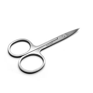 Tijeras para Cejas de Acero Inoxidable Rectas y Cómodas de Alta Calidad con Punta Afilada para el Cuidado Facial y Manicura - Product Image 4