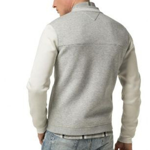 Veste bomber en molleton pour homme avec logo personnalisé, broderie, patch, veste de baseball, veste varsity en velours pour homme, veste de sport pour l'extérieur - Product Image 4