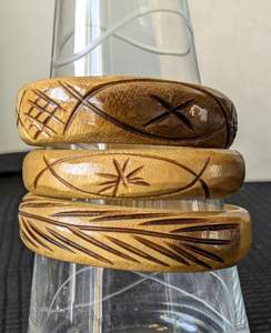 Brazaletes de Madera Hechos a Mano, Impermeables, Acabado Liso, Colores Personalizados, Regalo Empresarial, Joyería para Mujer, Fabricados por Apex Align - Product Image 2