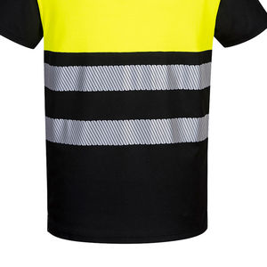 Camiseta de Trabajo de Seguridad Reflectante Ignífuga de Poliéster, Secado Rápido, Ligera, Unisex, Alta Visibilidad para Ingenieros - Product Image 3