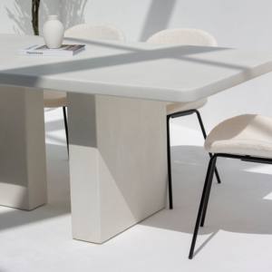 Mesa de Comedor de Microhormigón Vandana Aureo Aston con Diseño Moderno y Minimalista - Product Image 2