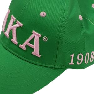 Gorra de Béisbol Verde para Mujer, Diseño con Letras Bordadas, Ajustable, Estilo Deportivo Informal, para Uso Diario y Actividades al Aire Libre - Product Image 4
