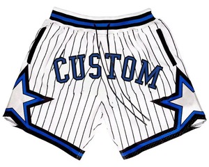 Pantalones Cortos de Baloncesto Personalizados, Cómodos, de Poliéster y Algodón, para Hombre, Deportivos, de Secado Rápido, con Malla - Product Image 5