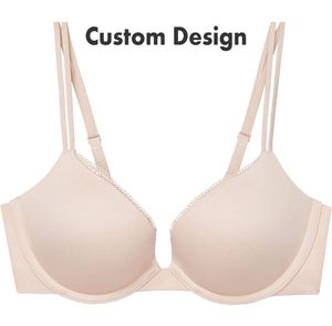 Sujetador Push-Up para Mujer, Sin Costuras, Invisible, con Relleno Suave, Cómodo para Uso Diario, Venta al Por Mayor de Fábrica OEM - Product Image 4