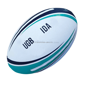 Pelota de Rugby de entrenamiento NRL, goma sintética, laminación de 4 capas, diseño impreso personalizado, tamaño de competición 5, tamaño 3, pelotas de Rugby combinables - Product Image 5