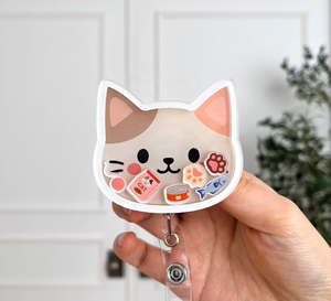 Llavero de acrílico con diseño de gato, personalizado, al por mayor, tendencia de moda 2026, regalo - Product Image 1