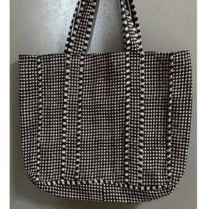 Meilleure vente Vintage coton Kantha matelassé femmes sac fourre-tout décontracté concepteur sac à main deux poches pratiques pour voyage Shopping - Product Image 1