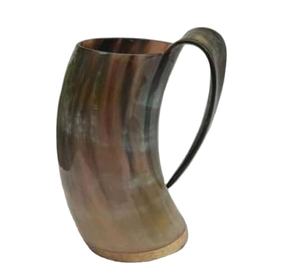 100% tasse en corne personnalisable naturelle avec tasses classiques faites à la main de haute qualité pour les fêtes Logo personnalisé au prix de gros - Product Image 1