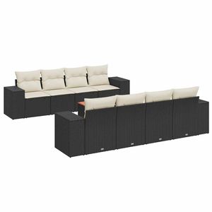 Conjunto de Sofás Negros para Jardín - Product Image 2