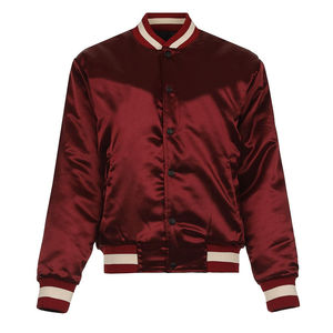 Chaquetas Varsity Cortas de Satén, Chaqueta Letterman de Satén Sublimado de Alta Calidad para Damas, Chaquetas Cortas de Béisbol para Mujer - Product Image 5