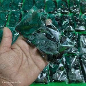 Bouton en corne de buffle noire véritable fait main, accessoire de couture naturel pour vêtements à prix avantageux - Product Image 6