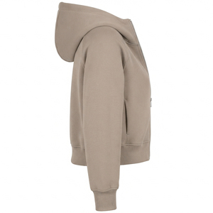 Sweats à capuche zippés 450 GSM pour hommes et femmes, coupe décontractée, streetwear quotidien, fournisseur de vêtements à marque privée pour projets de marques de vêtements personnalisés - Product Image 3