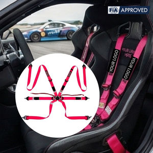 TBRACING ULTRA-D Harnais de course 6 points 2 pouces FIA 8853-2016, fabrication OEM, brevet taïwanais, super léger, impression de logo, finition lisse - Product Image 2