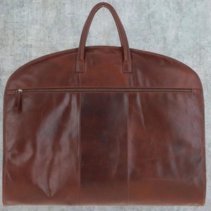 Bolsa de Viaje para Trajes de Cuero Genuino Premium, Hecha a Mano, con Cremallera Resistente, para Uso Casual, de Negocios o al por Mayor - Product Image 4