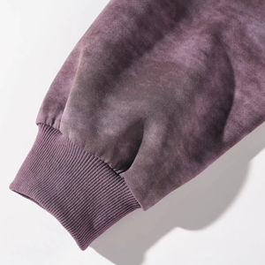 Sweat-shirt surdimensionné personnalisé pour homme, en molleton de coton épais, délavé à l'acide, style streetwear, à épaules tombantes, coupe ample unisexe - Product Image 4