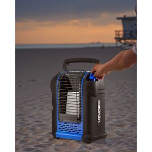 Stufa Portatile a Propano da 9000 BTU con Regolazione Continua della Temperatura e Protezione Antiribaltamento per Casa o Garage - Product Image 6