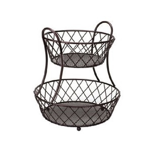 High Trending Luxury Handmade Metal Fruit Basket Classic <b>Table</b> Top Unique Wholesale Tissue Boxes Customized Size Shape - Product Image 5