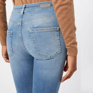 Pantalons en denim extensible de haute qualité pour femmes, logo personnalisé et marque privée – Fabrication OEM - Product Image 3