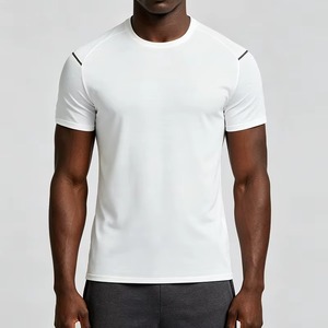 Fabricant de T-shirts de Sport à Compression Personnalisés en Polyester Spandex pour Fitness, Impression par Transfert Thermique, OEM ODM, Faible MOQ - Product Image 5