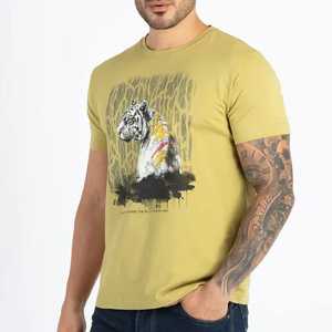T-shirt Homme Tendance 2026 – Nouvelle Collection T-shirts Jeunesse Mode Jean – T-shirts de Sport Homme avec Impression Graphique Personnalisée Service OEM - Product Image 3