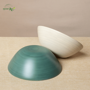 Bol en bambou artisanal, fabriqué à partir de bambou naturel, vaisselle intemporelle pour une maison et une salle à manger haut de gamme - Product Image 3